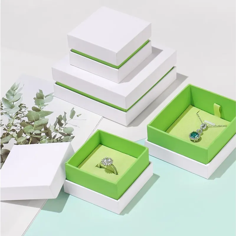 Customized luxury jewelry necklace ring paper box manufacture -AUN48 ...